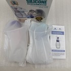 Gen 2 Silicone Manual Breast Pump W suction Base And Stopper 2pcs 4 Oz  New Read