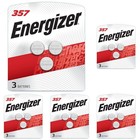 357 303 Silver Oxide Button Cell Batteries - 1 5v  15 Count Total  Long Lasting