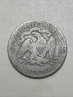 1875-p Philadelphia Seated Liberty Half Dollar  Us 50c Silver Coin