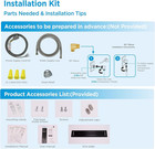 Midea 18 Inch Built-in Dishwasher  Slim Space-saving Design With 8 Place Setting