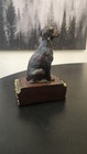 Vtg Mcm Resin Sitting Dog Bookend Labrador Retriever 5 