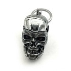 1pc Creative Motorcycle Bicycle Skull Key Chain Ring Keychain Keyring Key Fob