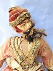 Antique Carved Wood Wooden Burmese Hand Made Wood Marionette String Puppet