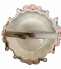 Vintage Seymour Mann Jolie Fleurs Pink Flower Ceramic Basket 1987
