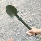 Army Green Multi-functional Folding Shovel - Engineer Outdoor Camping Tool