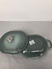 Le Creuset Signature Oval Casserole  3 75 Qt  - Sea Salt - New