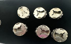 Vtg Sterling Silver Scalloped Clip Button Concho Native American Southwestern 