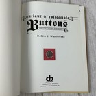 Antiques And Collectible Buttons Identification   Values Book Hardcover 1997
