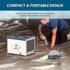 Argendon Shield 35p Crawlspace Dehumidifier With Pump Drain Hose 5y Warranty