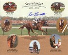 Secretariat 40th Anniversary Triple Crown Commemorative Framed Signed 