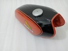 Honda Xl175 Xl 175 1974 1975 Orange   Black Steel Petrol Fuel Tank  cap  fit For