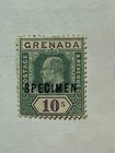 Grenada 1906 Scott  67  Sg  76 Overprinted Specimen Mint Hinged