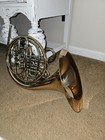 Holton 76 Double French Horn With Case And 2 Mouth Pieces