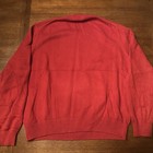 Polo Ralph Lauren Men   s Knit Red Sweater 100  Cotton Preppy Outdoor Medium