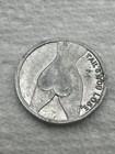 Vintage Adult Flip Token Coin Heads I Win Tails You Lose  nude Woman 