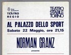 Ella Fitzgerald     Mega Rare Vintage Original Turin  Italy 1971 Concert Poster