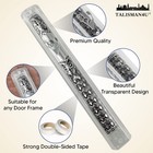 Mezuzah Case With Scroll Silver Ornament Hebrew Shin Israel Judaica Protection W