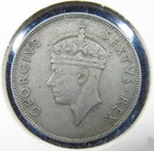 East Africa 1 Shilling 1950 Billon  250 Silver Kenya Uganda Tanzania I3379 Coin