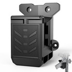 Upgraded Gun Wall Mount With 2 Mag Holder For 223 5 56 Rifle gun Rack Wall Mount