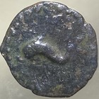 City Of Gadir 100bc-20bc Gades Hercules Post Punic Iberian Gades Dolphin Rare