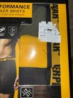 Caterpillar 4-pair Mens Boxer Brief Underwear Polyester Blend Mesh Fabric   L