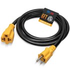 6ft 15a To 20a Power Adapter Cable  Waterproof 12awg Extension Cord  Nema 5-15p 