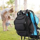 Diaper Bag Backpack  Multifunctional Dad Diaper Bag With 2 Side Insulated Pocket