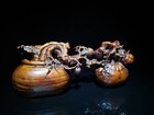 Vintage Antique Antique Wooden Carved Figures Carving Wood Decorative Sculpture