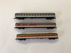 Marklin Z-scale 3 Assorted Passenger Cars No Boxes