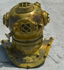 Us Navy Mark V Scuba Antique Vintage Mini Divers Diving Helmet Table Top Decor