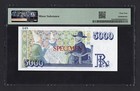 Iceland 5000 Kronur 1961  nd 1986-85  P53as  specimen  Uncirculated Grade 64