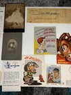 Lot Of  22 Vintage Paper Ephemera  Postcards Photos Cards Historical