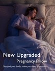 Momcozy Pregnancy Pillow  Original F Shaped Maternity Pillow For Pregnant Wom   