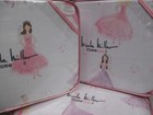 Nicole Miller Kids White Pink Purple Yellow Princess Girl Crown Sheet Set - Twin