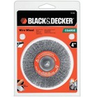 Black   Decker 70-606 4  Coarse Wire Wheel With 1 4  Shank 2pcs