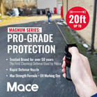 Mace Brand Pepper Gel  Magnum 3  Magnum 4  Magnum 9  Or Night Defender With Led 
