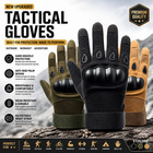 Tactical Gloves Hard Knuckle Unisex Anti-slip Outdoor Workout Cycling Fitness Us
