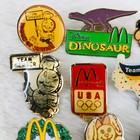Mcdonalds Employee Advertising Enamel Service Pin Lot Of 16 - Holiday Disney