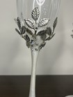 Wedding Bride   Groom Champagne Toasting Flutes Wine Glasses