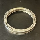 Harley Davidson Bracelet Sterling Silver 925 Size  3 In Diameter