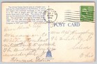 Postcard Vintage C-1941 The Capitol Winter Washington Dc Snow Scene