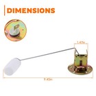 113919049d Fuel Tank Gauge Sending Unit For Vw For Volkswagen Beetle 1969-1978