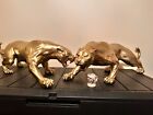Giant 3 Feet 60 Lbs 24k 999 Gold Filled Barry Stein American Cougar Lion Nugget
