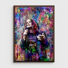 Ozzy Osbourne 11x17in Poster   Ozzy Osbourne Tribute Free Shipping Us