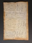 1944 2-sided Ledger Page - 19 Vintage Prescriptions - Cocaine  Dilaudid   Opium