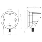 Baja Designs    Squadron-r Sae J583 Led Round Fog Lights Pair Kit Wiring Harness