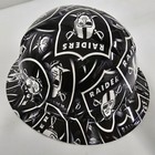 Full Brim Hard Hat Custom Hydro Dipped In Raider Nation Las Vegas Raiders New