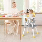 6-in-1 Convertible Baby High Chair With Adjustable Tray