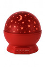 Led Usb Night Light Baby Kids Moon Star Sky Projector Lamp Rotating Cosmos Gift