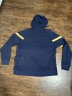 Nike Chelsea Fc Men s 1 2-zip Fleece Soccer Hoodie Size Xl